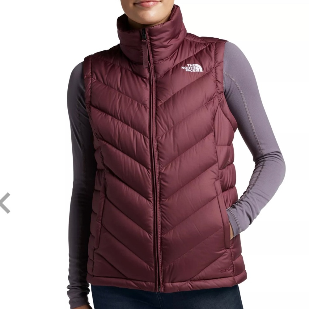 The North Face Women's Maroon Puffer Vest